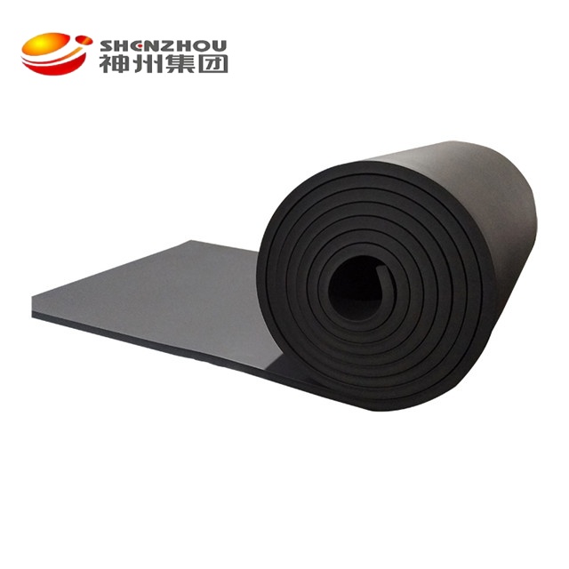 Rollo/fieltro de espuma de caucho