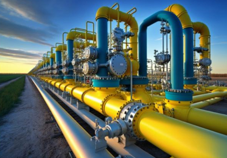 Estaci&oacute;n compresora de refuerzo de gas industrial